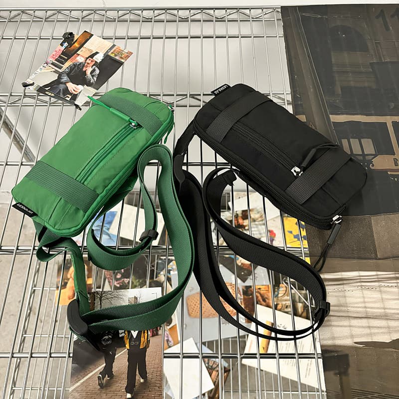 ショルダーバッグメンズ スマホ スリムフォルムスマホ収納ボディバッグ