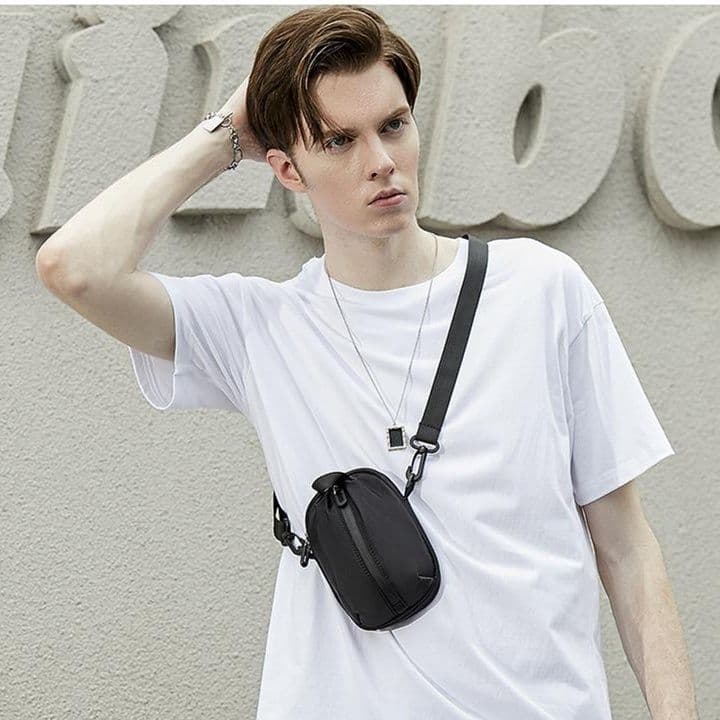 ショルダーバッグメンズ 財布 スタイリッシュミニポーチ財布