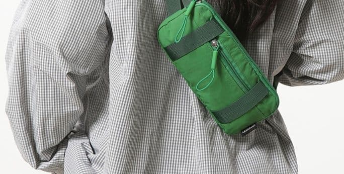 ショルダーバッグメンズ スマホ スリムフォルムスマホ収納ボディバッグ