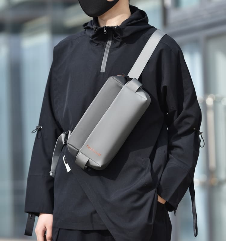 ショルダーバッグメンズ スタイリッシュ筒型ミニショルダー
