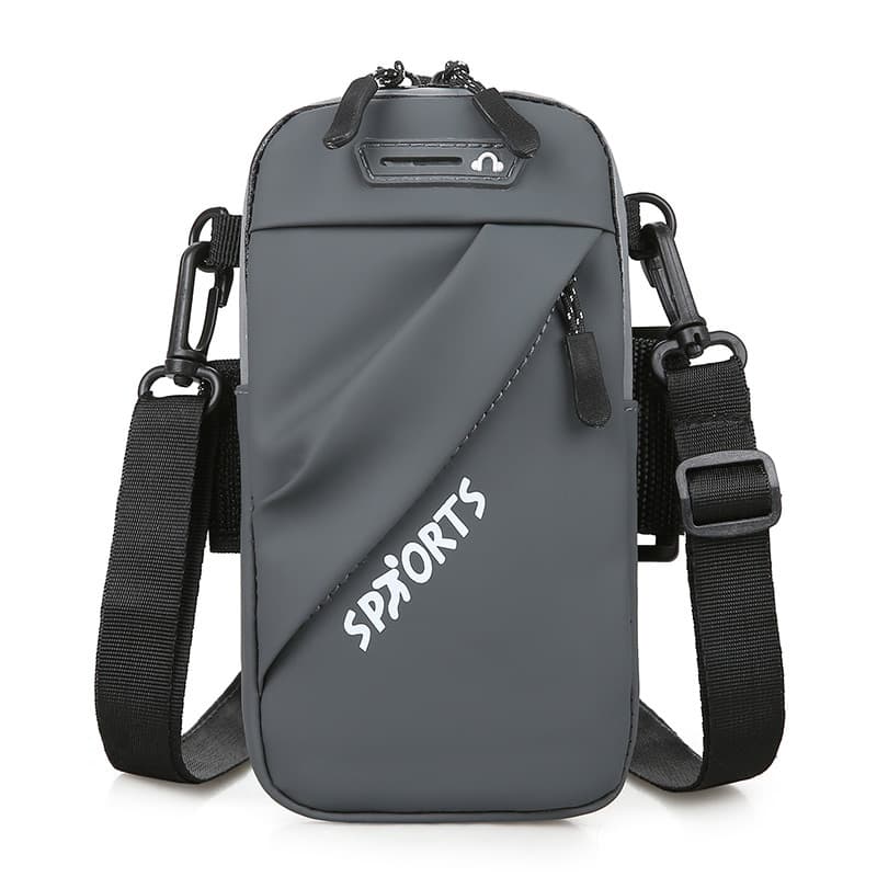 ショルダーバッグメンズ スマホ スポーツ向け多機能スマホショルダーポーチ