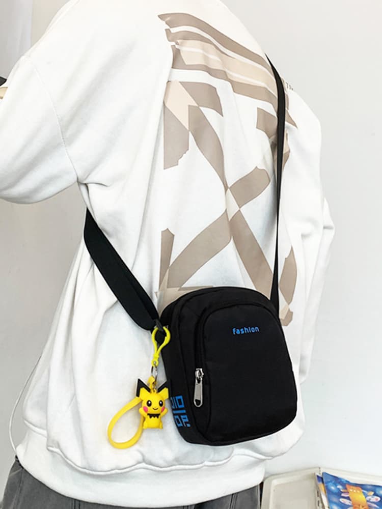 ショルダーバッグメンズ ミニ シンプル機能的コンパクトポーチ