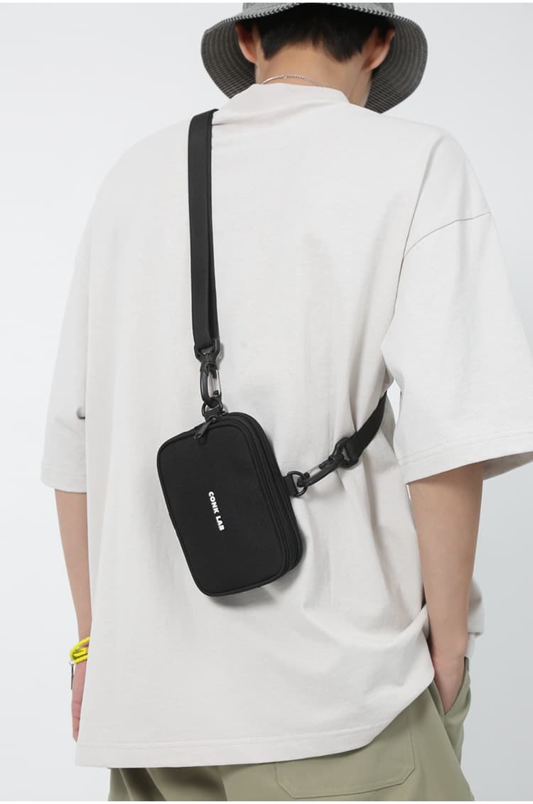 ショルダーバッグメンズ 財布 コンパクト多機能ミニ財布