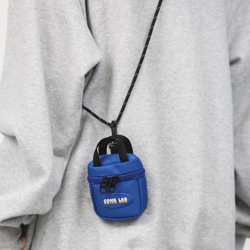 ショルダーバッグメンズ 財布 ネックストラップ式ミニ財布