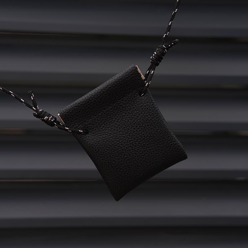 ショルダーバッグメンズ 財布 ミニマル紐掛けウォレット