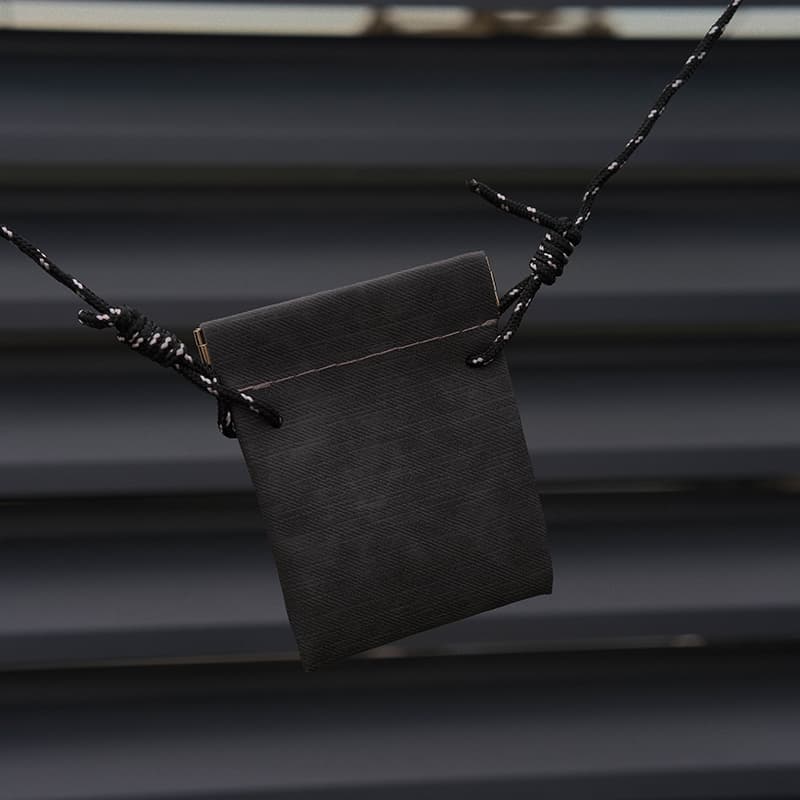 ショルダーバッグメンズ 財布 ミニマル紐掛けウォレット