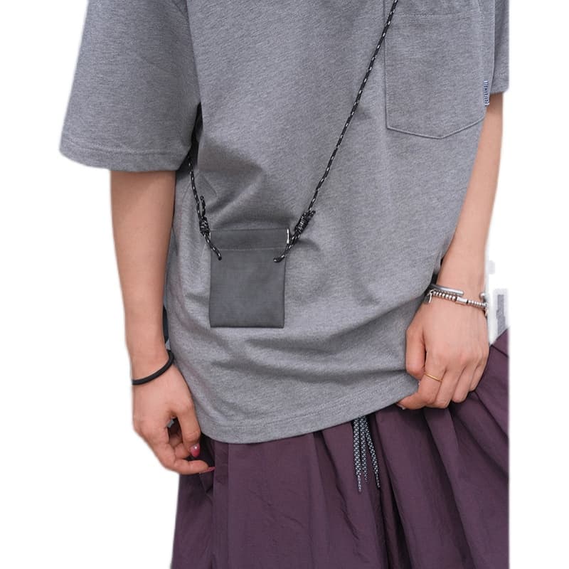 ショルダーバッグメンズ 財布 ミニマル紐掛けウォレット